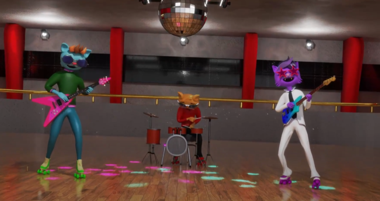 3D Music Videos with Party Cats